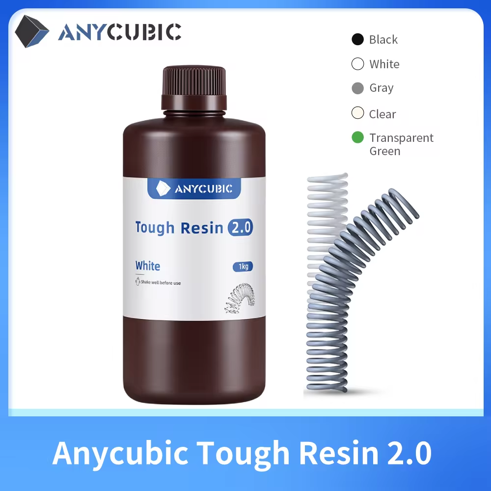 3D Printing Ultem - Anycubic ยืดหยุ่น Tough เรซิ่น 2.0 LCD