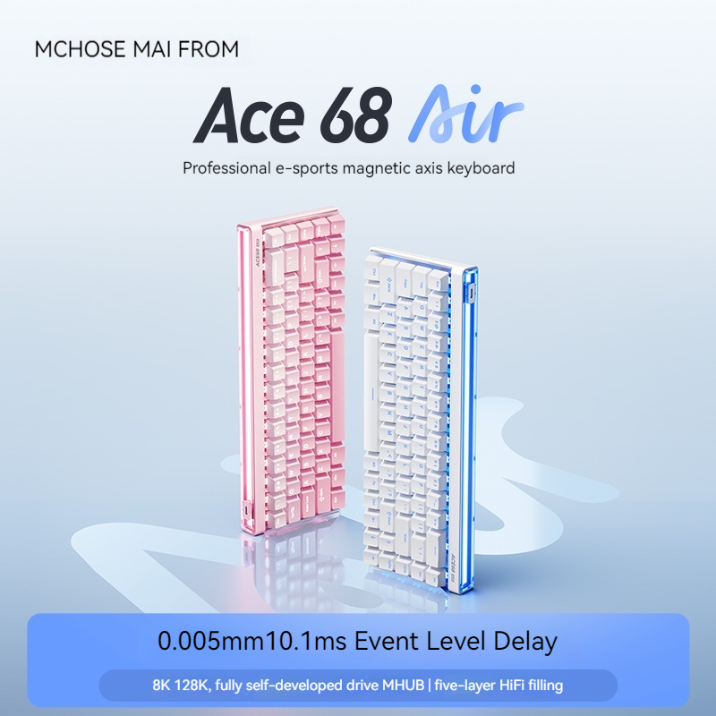 3D Printing Keyboard - คีย์บอร์ดแมคคานิคอล Mchose Ace68 Air Magnetic Axis