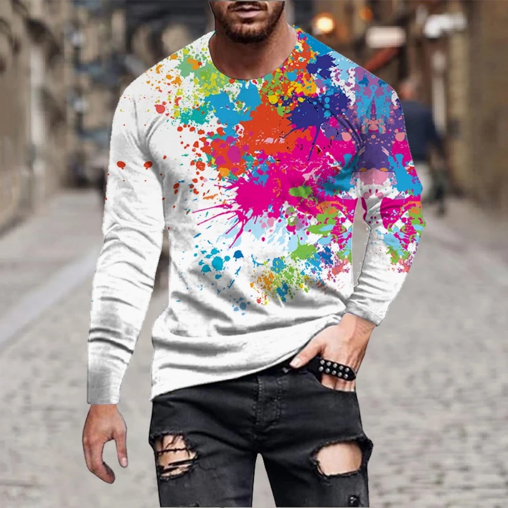 เสื้อยืดแขนยาวพิมพ์ลาย 3D ลายส - 3D Printing Service บทวิจารณ์และราคา
