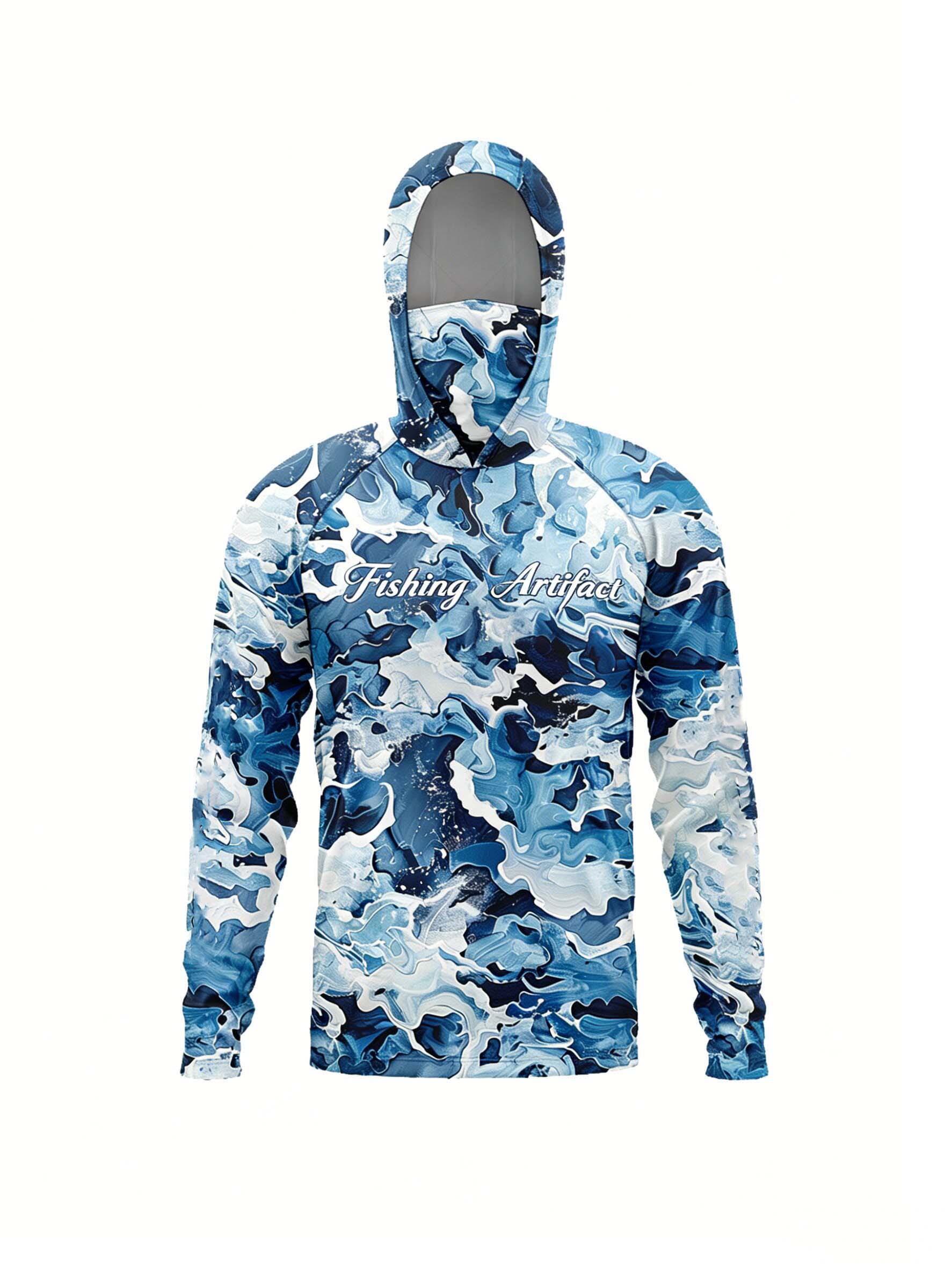เสื้อฮู้ดตกปลาสำหรับผู้ชายลายพ - 3D Printing Service บทวิจารณ์และราคา