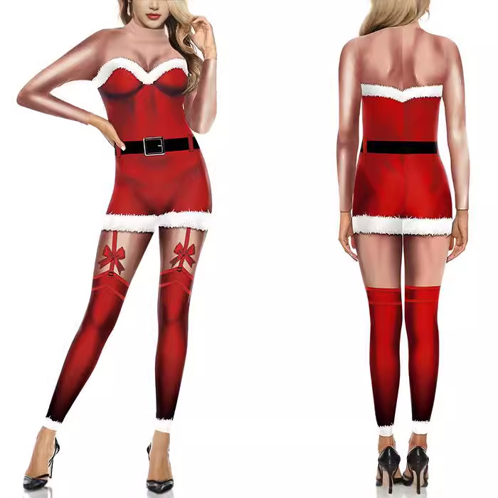 ชุดแฟนซีคริสต์มาสแบบตลกสำหรับผ - 3D Printing Xmas บทวิจารณ์และราคา
