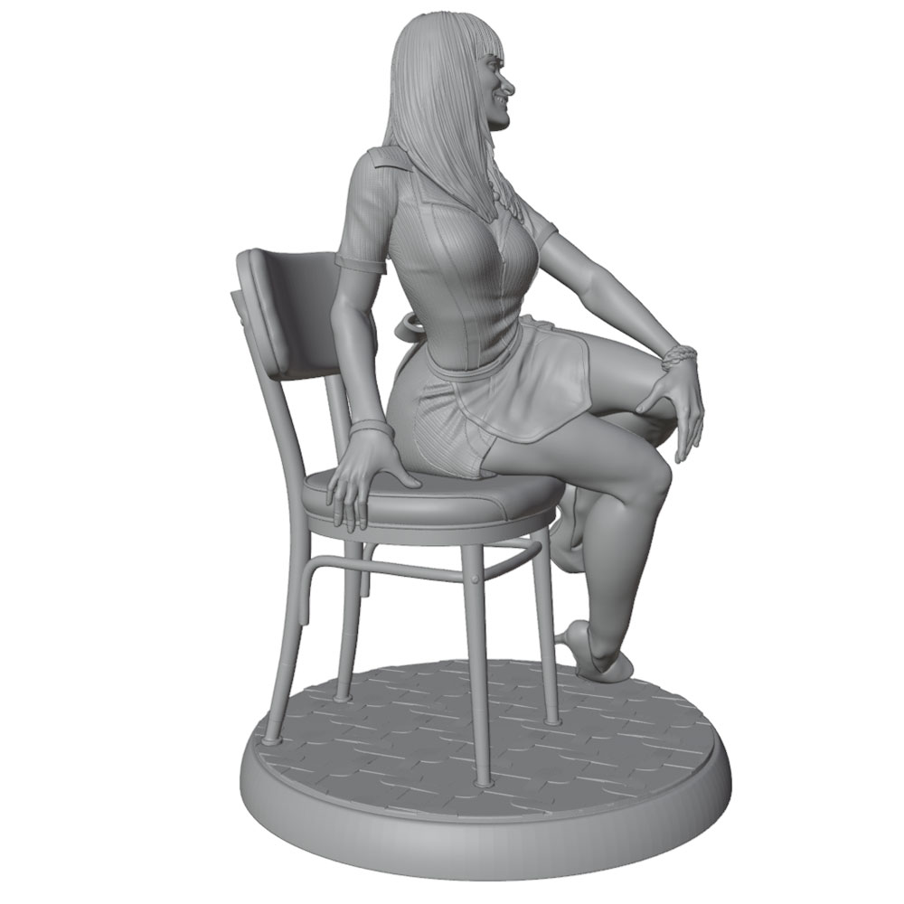 1/24 เซ็กซี่เกิร์ลเรซิ่นโมเดลค - 3D Printing Ultem บทวิจารณ์และราคา