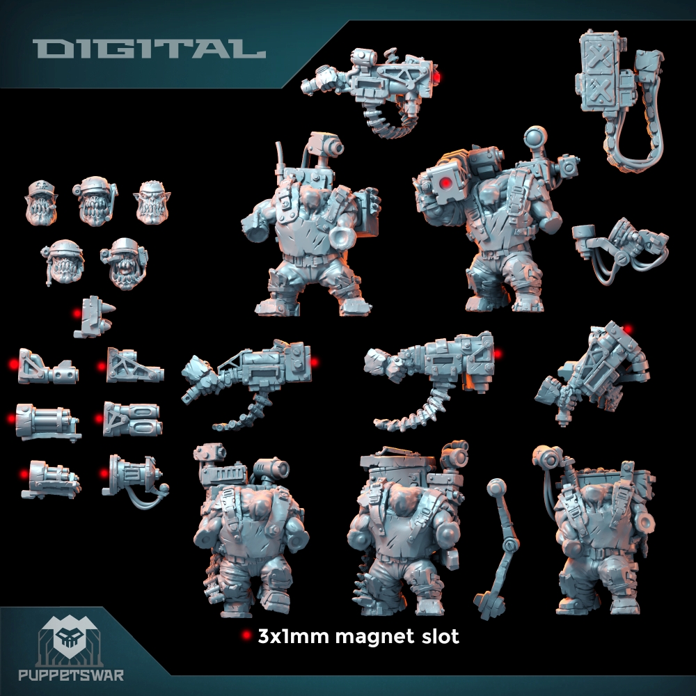Orc Ultimate Badasses Squad, ฟ - 3D Printing Figure บทวิจารณ์และราคา