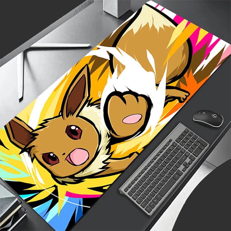P-Pokemon Eevee Anime Gaming M - 3D Printing Keyboard บทวิจารณ์และราคา