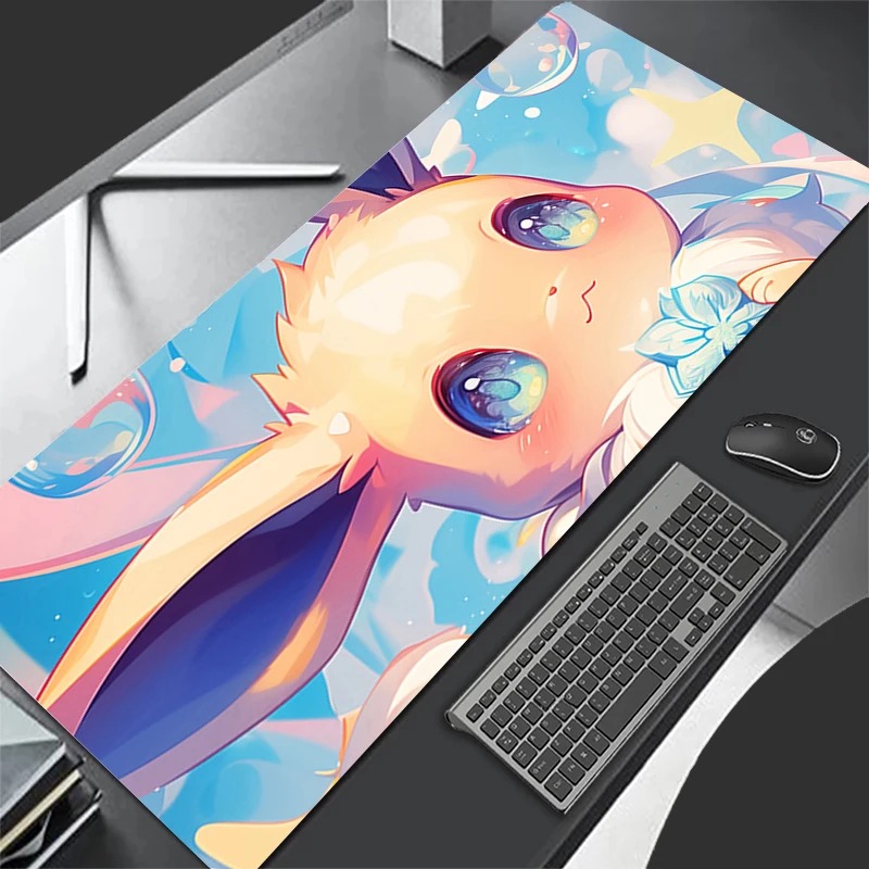 P-Pokemon Eevee Anime Gaming M - 3D Printing Keyboard บทวิจารณ์และราคา