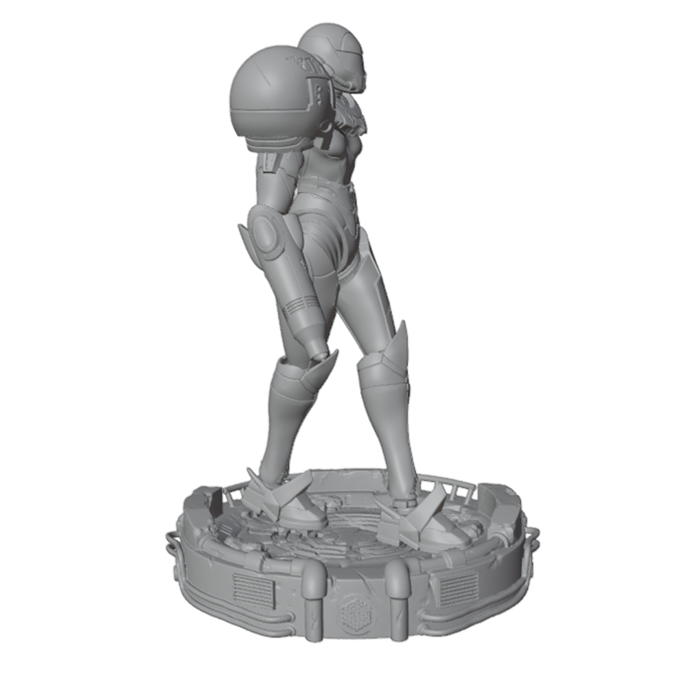 1/24 โมเดลนักรบหญิงในชุดเกราะพ - 3D Printing Ultem บทวิจารณ์และราคา