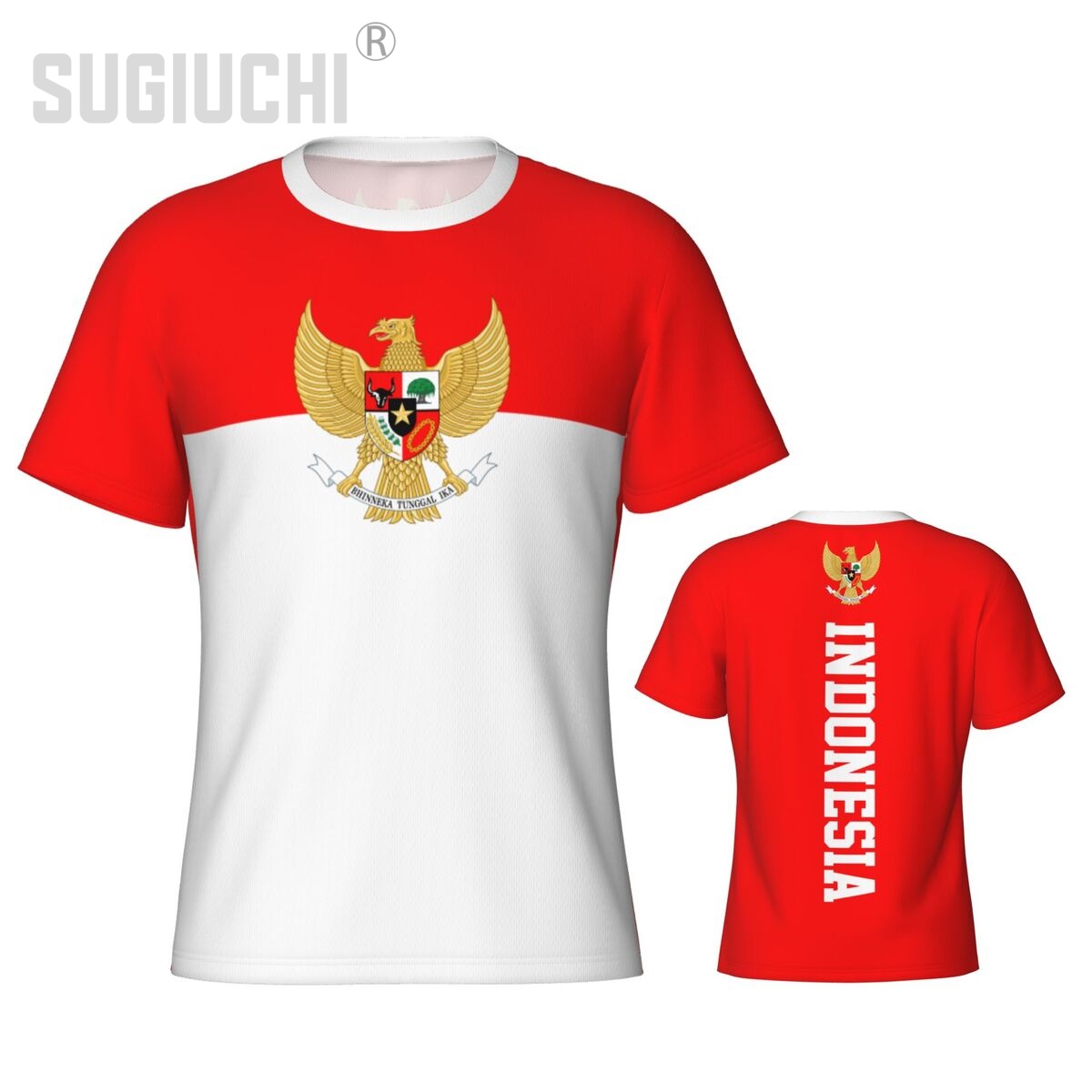 แน่นกีฬาเสื้อยืดอินโดนีเซียธงอ - 3D Printing Indonesia บทวิจารณ์และราคา