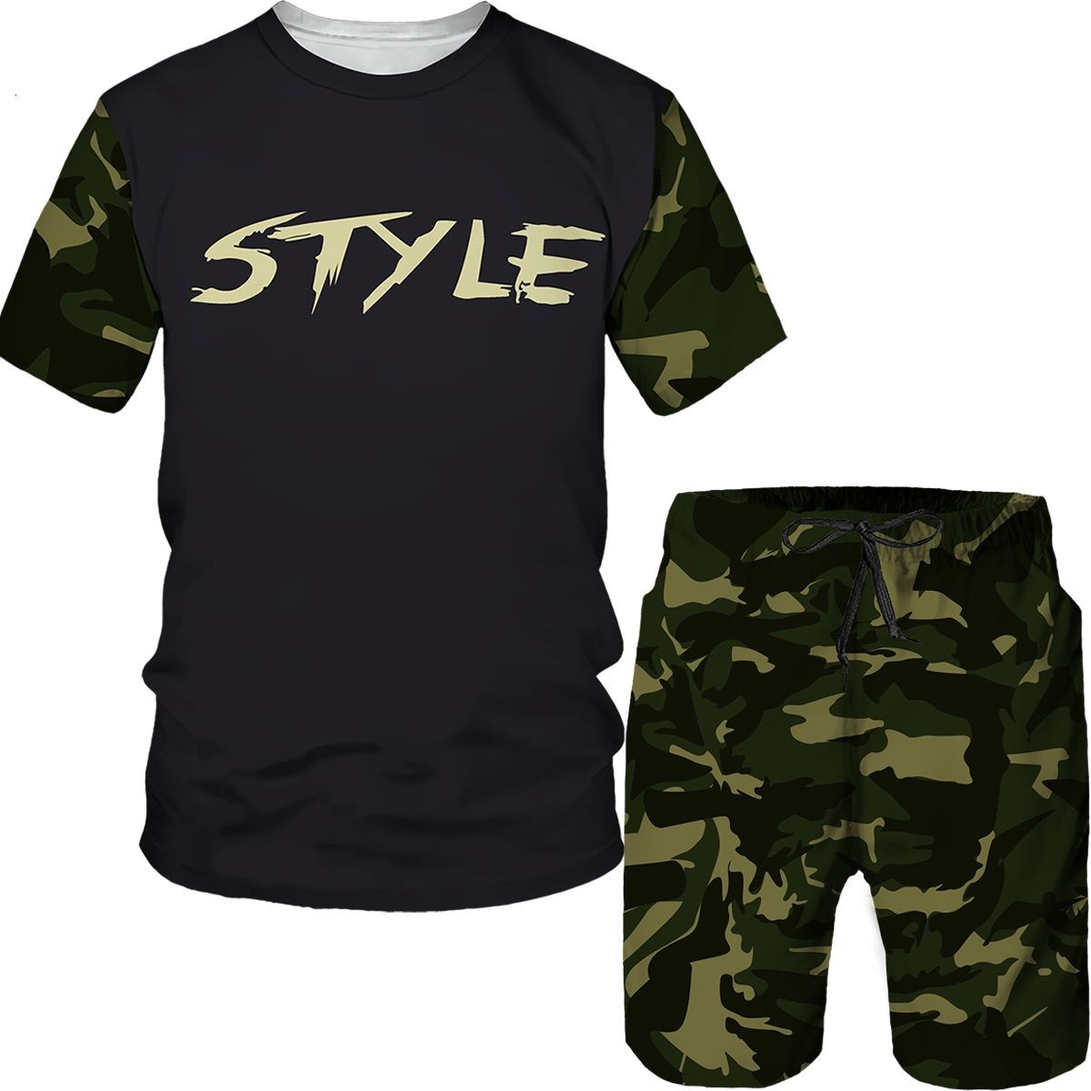 ชุดลายพรางผู้ชาย เสื้อยืดพิมพ์ - 3D Printing Service บทวิจารณ์และราคา