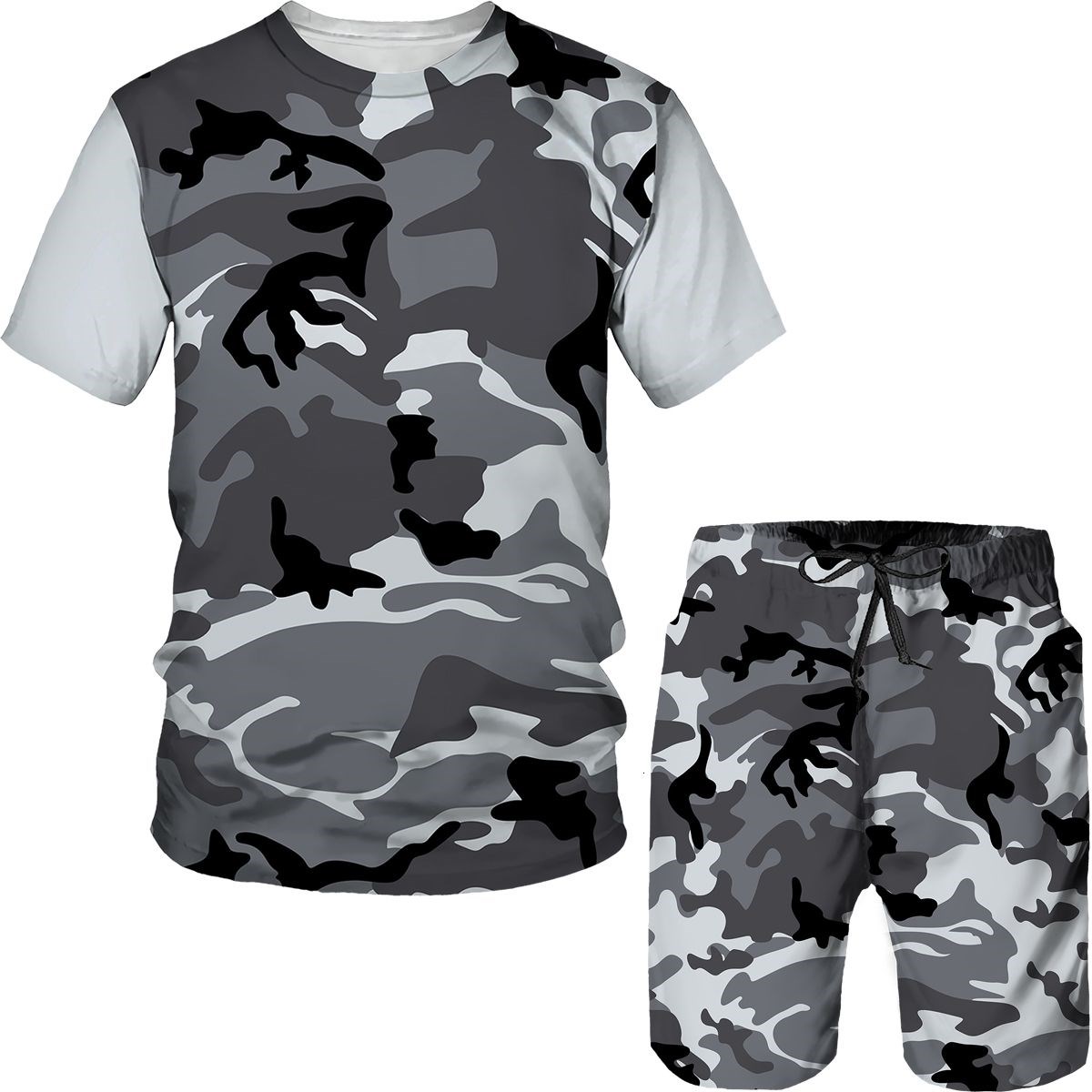 ชุดลายพรางผู้ชาย เสื้อยืดพิมพ์ - 3D Printing Service บทวิจารณ์และราคา