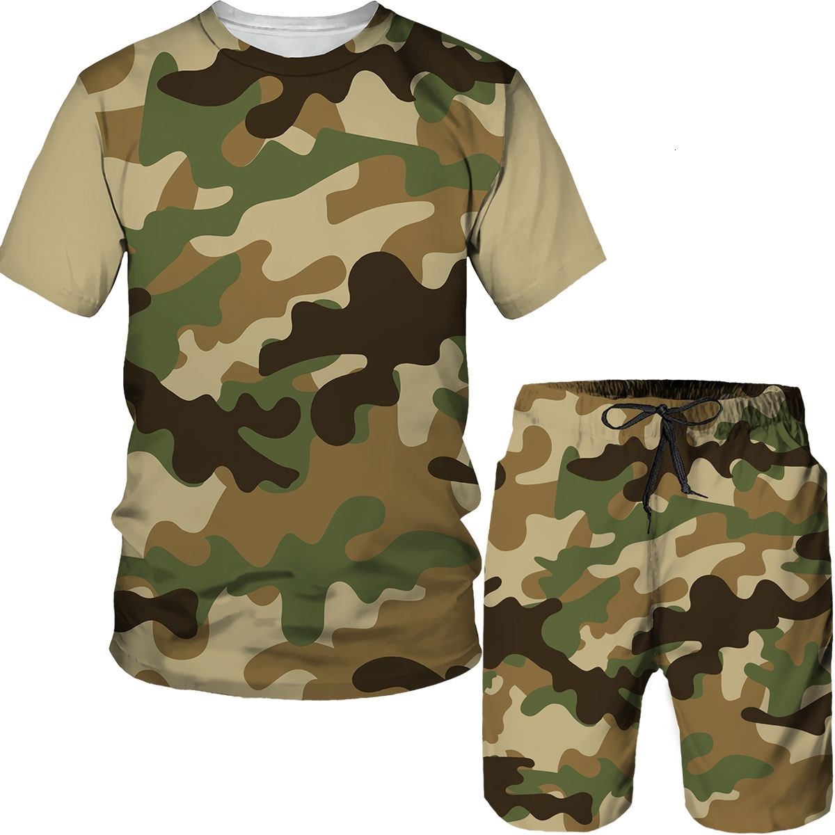 ชุดลายพรางผู้ชาย เสื้อยืดพิมพ์ - 3D Printing Service บทวิจารณ์และราคา