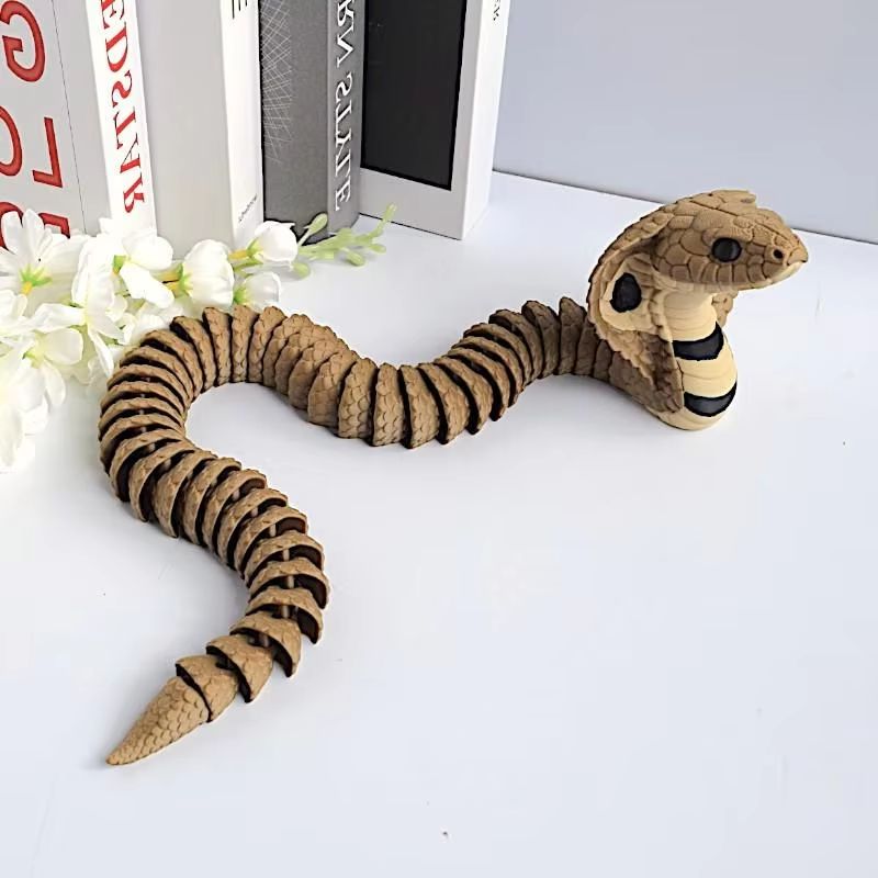 2027**รูปปั้นงูคิงคอบร้าที่พิม - 3D Printing Ultem บทวิจารณ์และราคา
