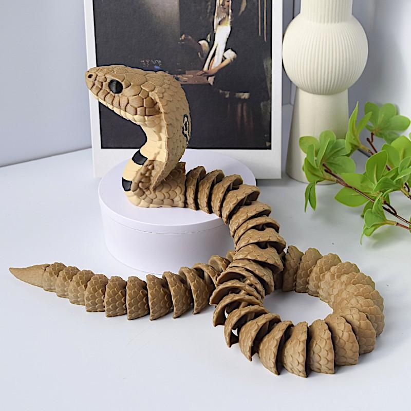 2027**รูปปั้นงูคิงคอบร้าที่พิม - 3D Printing Ultem บทวิจารณ์และราคา