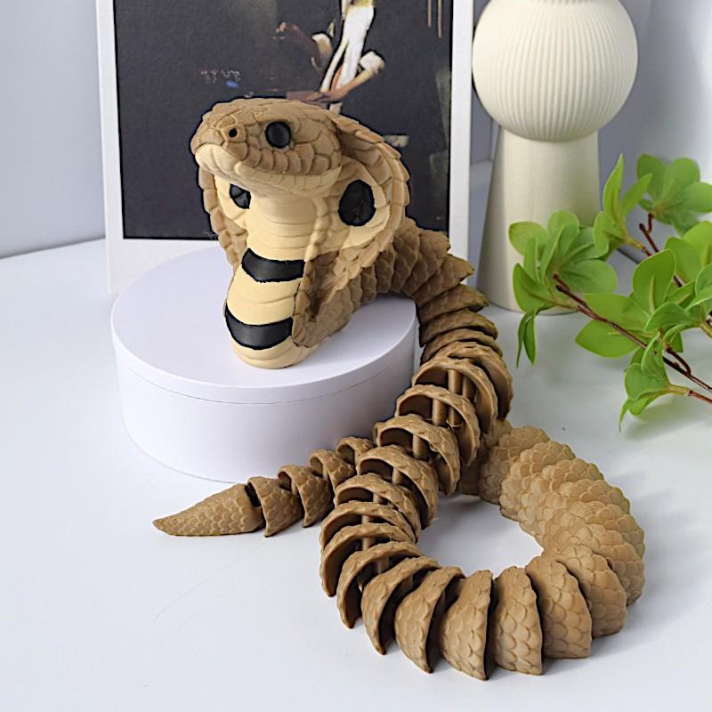 2027**รูปปั้นงูคิงคอบร้าที่พิม - 3D Printing Ultem บทวิจารณ์และราคา