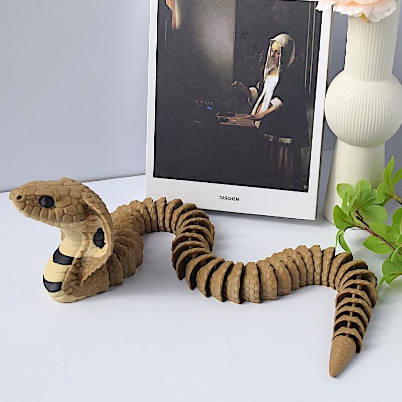 2027**รูปปั้นงูคิงคอบร้าที่พิม - 3D Printing Ultem บทวิจารณ์และราคา