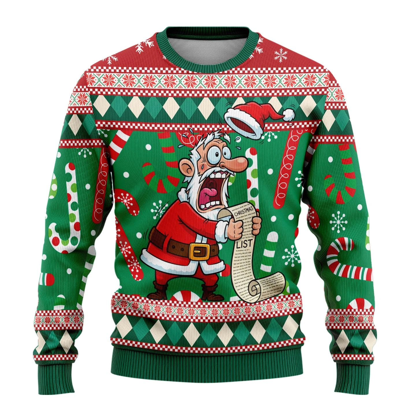 เสื้อสเวตเตอร์ลายซานตาคลอสการ์ - 3D Printing Xmas บทวิจารณ์และราคา