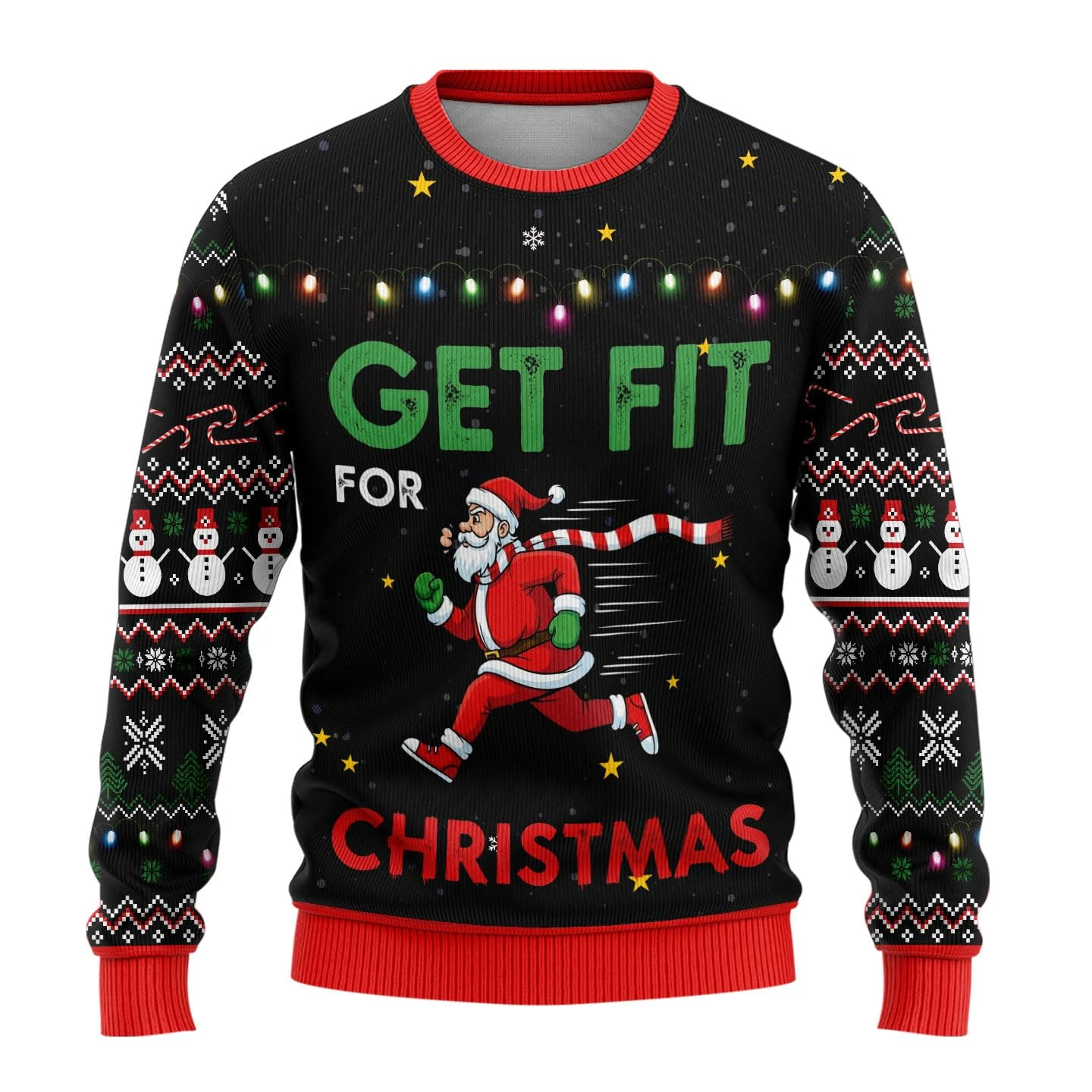 เสื้อสเวตเตอร์ลายซานตาคลอสการ์ - 3D Printing Xmas บทวิจารณ์และราคา
