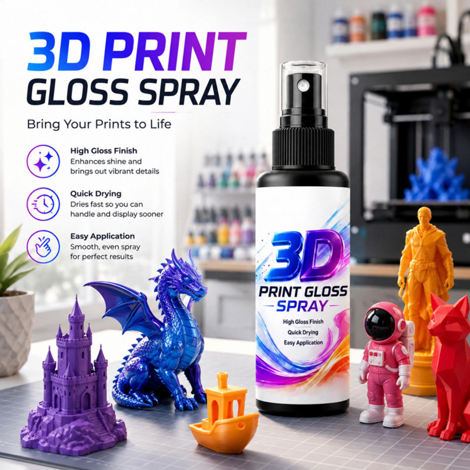 สเปรย์เคลือบเงาสำหรับงานพิมพ์  - 3D Printing Ultem บทวิจารณ์และราคา