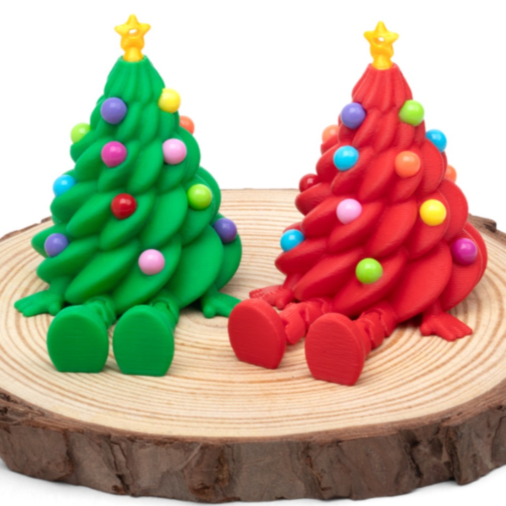 ตุ๊กตาต้นคริสต์มาสพิมพ์ 3 มิติ - 3D Printing Xmas บทวิจารณ์และราคา