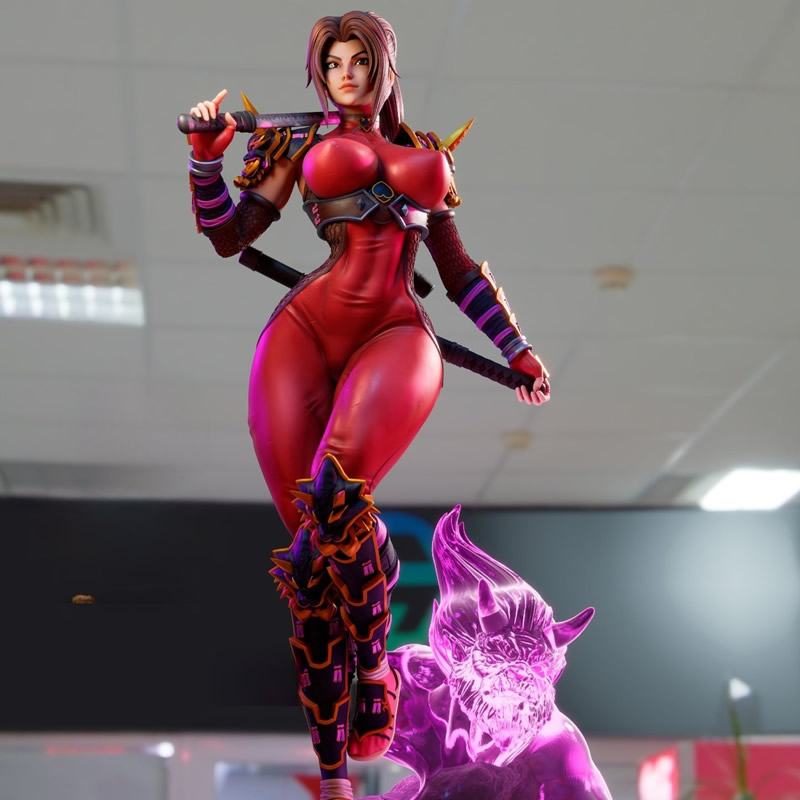 2 รูปแบบเกม 6125 Taki NSFW 3D  - 3D Printing Figure บทวิจารณ์และราคา
