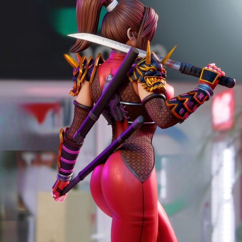 2 รูปแบบเกม 6125 Taki NSFW 3D  - 3D Printing Figure บทวิจารณ์และราคา