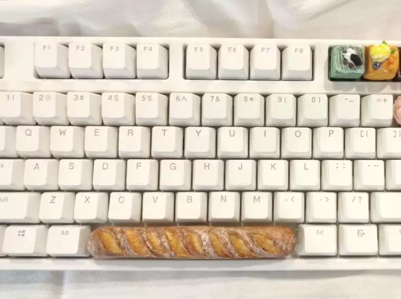 คีย์แคปรูปขนมบาแกตต์ - คีย์แคป - 3D Printing Keyboard บทวิจารณ์และราคา