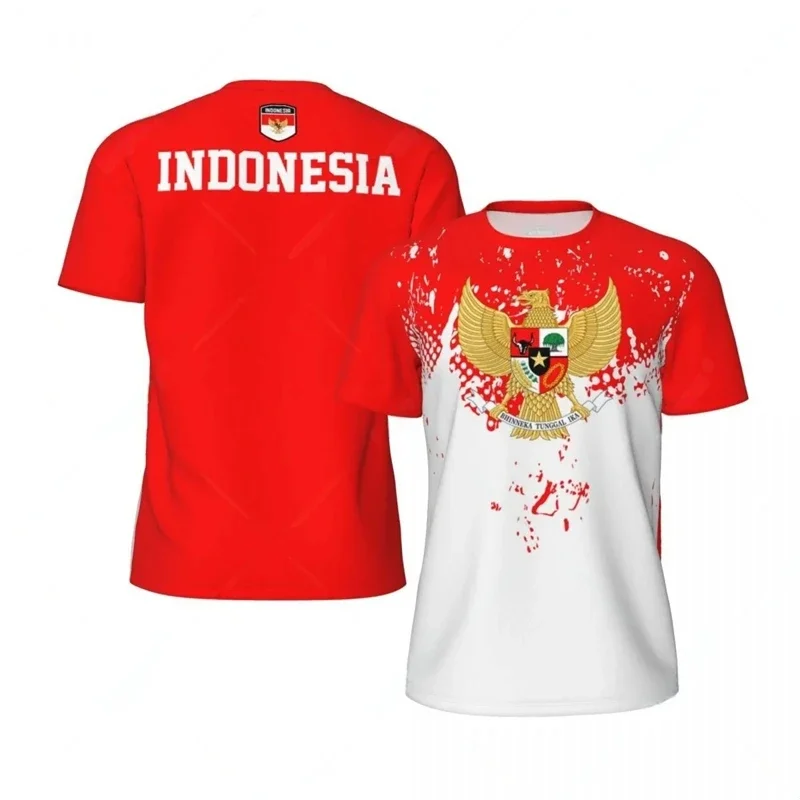 เสื้อยืดแฟชั่นปรับแต่งได้ลายธง - 3D Printing Indonesia บทวิจารณ์และราคา